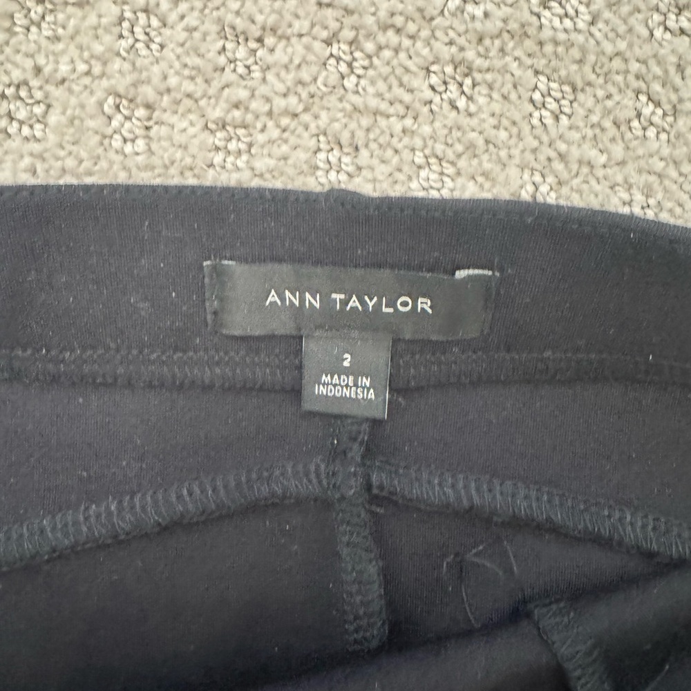 Ann Taylor Seamed Pencil Skirt in Seasonless Stretch - Picture 4 of 4